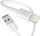 Xipin L100 USB-A to Lightning Cable White 1.2m