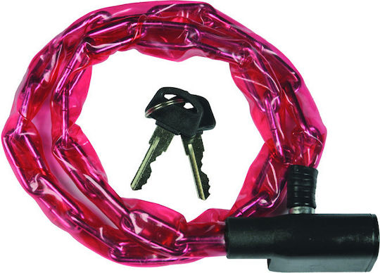 Maurer Bicycle Cable Lock with Key Red