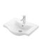 Martin Basic 55 Ένθετος Νιπτήρας Πορσελάνης 55x46x14cm Γυαλιστερή Πορσελάνη