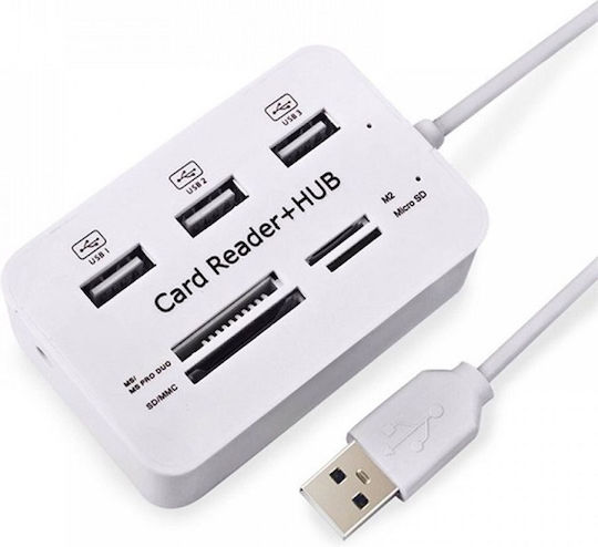 Andowl Card Reader για SD/MemoryStick