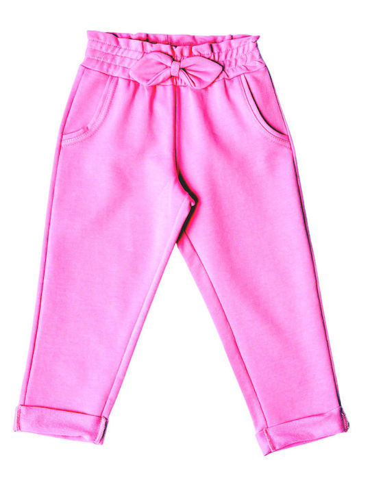 Joyce Kinder Schlaghose Stoff Rosa