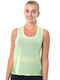 Beachbody Women's Athletic Blouse Sleeveless Green