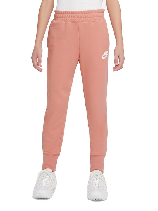 Nike Παιδικό Παντελόνι Φόρμας Ροζ