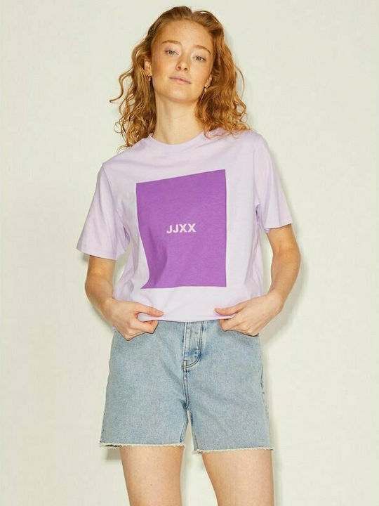Jack & Jones T-Shirt Pastel Lilac Jack & Jones T-Shirt Pastel Lilac