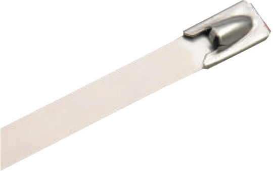 Elvhx Metallic Cable Ties 100mm x 7.9mm in White Colour (100 pcs) 19751