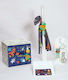 In Space Baptism Set with Animals Theme