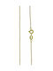 Mertzios.gr Silver Chain Neck Gold-plated Length 50cm