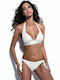 Bluepoint Bikini Slip with Ties White