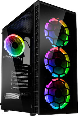 Vengeance Kolink Observatory Ryzen Gaming Desktop PC (Ryzen 7-3700X/16GB DDR4/240GB SSD + 500GB Festplatte/GeForce GTX 1650/Kein OS)