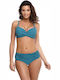 M-531 Set Bikini Push Up Blue Puder M-531
