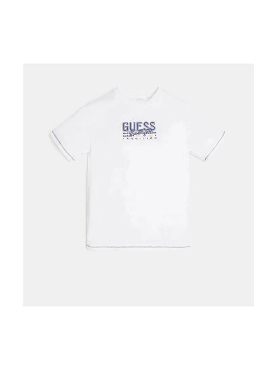 Guess Παιδικό T-shirt Λευκό