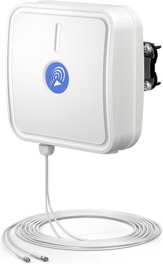 QuWireless QuPanel 5G/LTE MIMO 4x4 Extern Wi-Fi-Antenne 4G Richtantenne 7.5dBi mit SMA-Anschluss