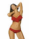 Bikini Set Red Push Up