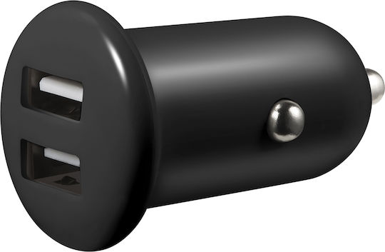 Sandberg Auto-Ladegerät 10W 2.1A mit Anschlüssen: 2xUSB Schwarz Farbe