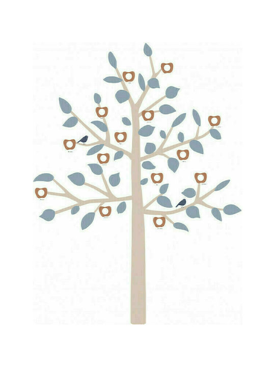 Mimi'lou Детска стикерна за стена Стена Big Family Tree Синьо