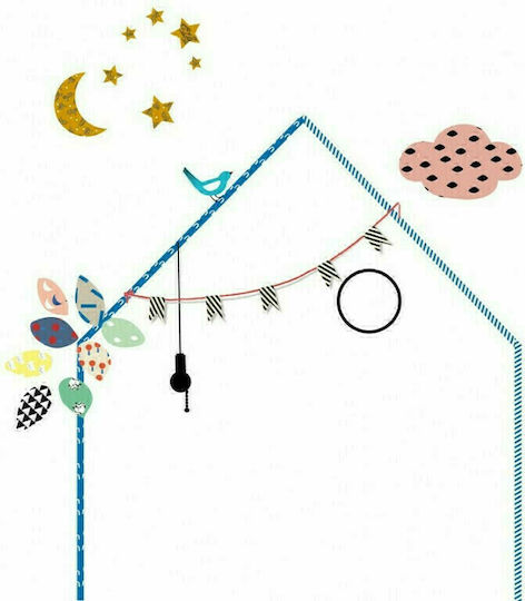 Mimi'lou Kids Wall Decoration Sticker My Little House 130cm