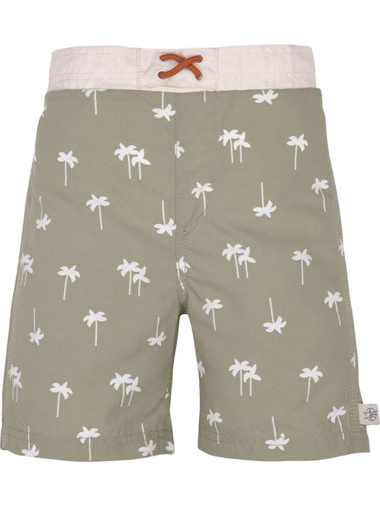 Laessig Olive Palm Trees Kids Swimwear Khaki Swim Shorts Laessig Olive Palm Trees Kids Swimwear Khaki Swim Shorts