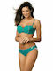 Marko Underwire Bikini Set Bra & Slip Bottom Green