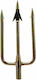 Sim Engineering Sub Speargun Trident Head with 2 Fins & 1 Tooth