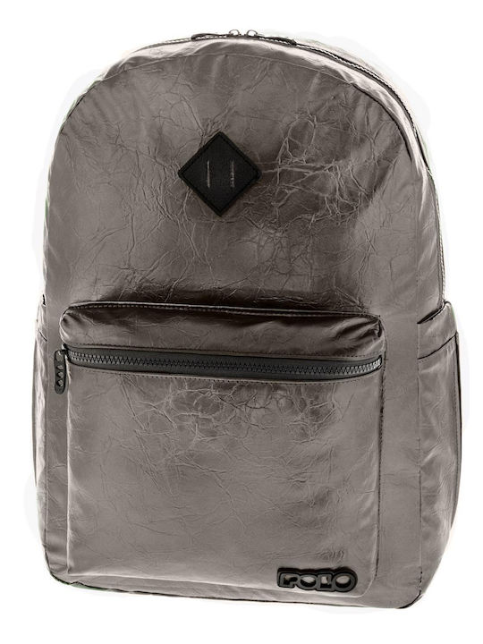 Polo Princessa School Bag Backpack Elementary, Elementary in Silver color