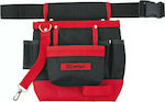 MTX Fabric Tool Belt with 7 Compartments