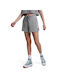 BodyTalk Women's High-waisted Sporty Shorts Grey Melange