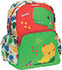 Fisher Price Dinosaur School Bag Backpack Kindergarten Multicolored