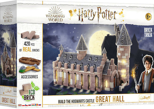 Trefl Ceramic Construction Toy Great Hall - Harry Potter for Children 8++ Years