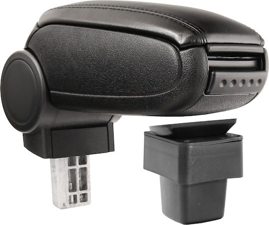 Car Leather Armrest for Suzuki Swift Black