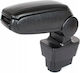 Car Leather Armrest for Fiat Grande Punto / Punto Evo Black