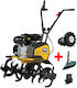 Texas Dual Shaft Τετράχρονο Σκαπτικό Βενζίνης 5.4hp/208cc
