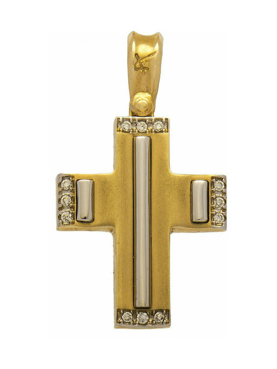 Mertzios.gr Gold Cross 14K