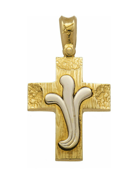 Mertzios.gr Gold Cross 14K