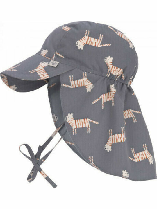 Laessig Kids' Hat Jockey Fabric Tiger Gray Gray
