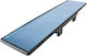 Napolex Broadway Car Interior Mirror with Clip Blue 30cm