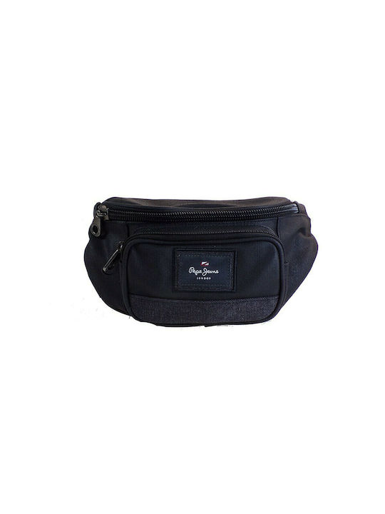 Pepe Jeans Court Herren Bum Bag Taille Schwarz