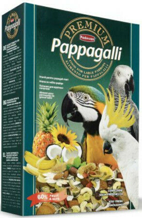 Padovan Premium Pappagalli Τροφή για Μεγάλους Παπαγάλους 500gr