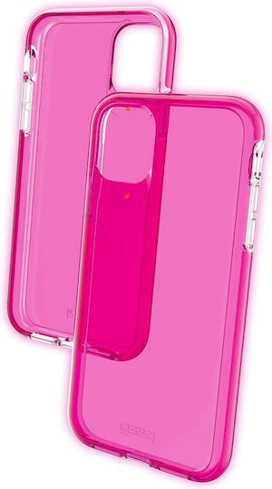 Gear4 D3O Crystal Palace Back Cover Πλαστικό Neon Pink (iPhone 11 Pro Max)