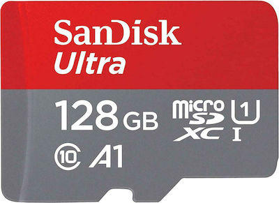 Sandisk Ultra microSDXC 128ГБ Клас 10 U1 A1 UHS-I