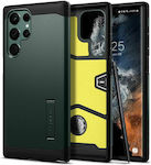 Spigen Tough Armor Back Cover Πλαστικό Ανθεκτική Abyss Green (Galaxy S22 Ultra 5G)