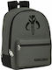 Copiidevis The Mandalorian School Bag Backpack Elementary, Elementary Black 14Liters