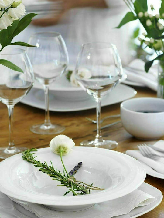 Ιωνία Plus Σερβίτσιο Πιάτων από Πορσελάνη Λευκό...