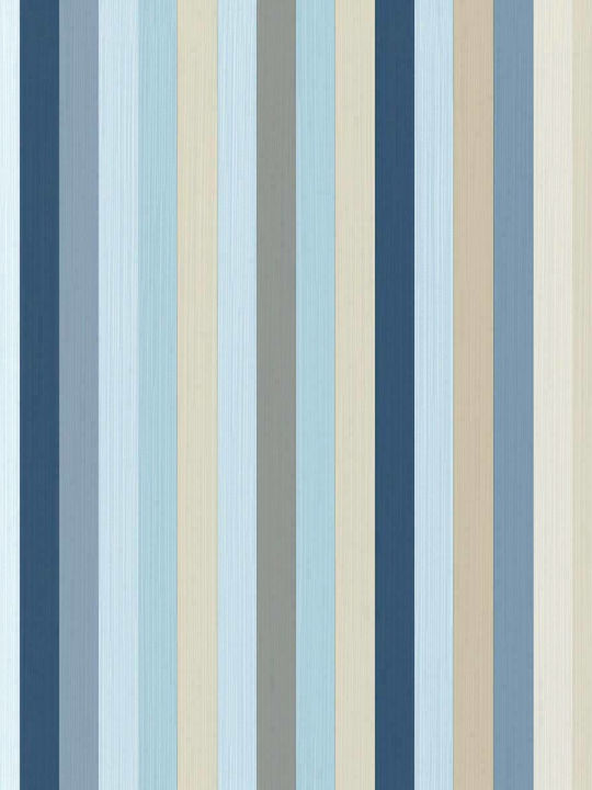 Wallpaper Vinyl Blue L1005xW53cm