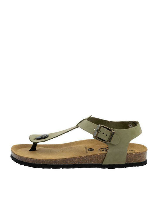 Plakton Bali Leather Women's Flat Sandals Anato...