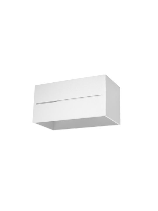 Sollux Lobo Modern Lamp Wall with Socket G9 Whi...