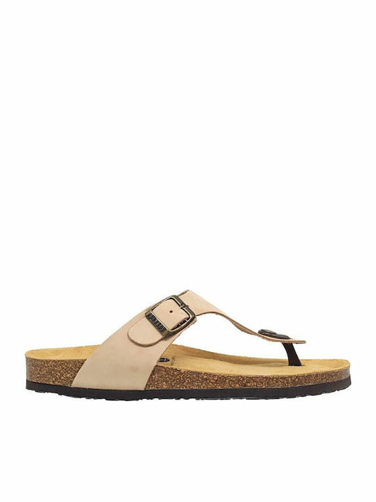 Plakton Leder Flache Sandalen für Damen Anatomi...