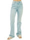 Orives Γυναικείο Jean Παντελόνι Καμπάνα Denim Blue Light