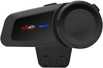 Maxto Maxto M2 Intercom Ενδοεπικοινωνία Μονή για Κράνος Μηχανής με Bluetooth
