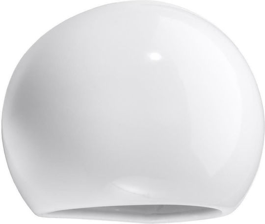 Sollux Globe Classic Lamp Wall with Socket E27 White 17x26x26cm