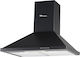 MultiHome MH-6622 Chimney Hood 60cm Black